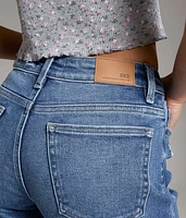 Andi Wide Leg Stretch Cuffed Jean
