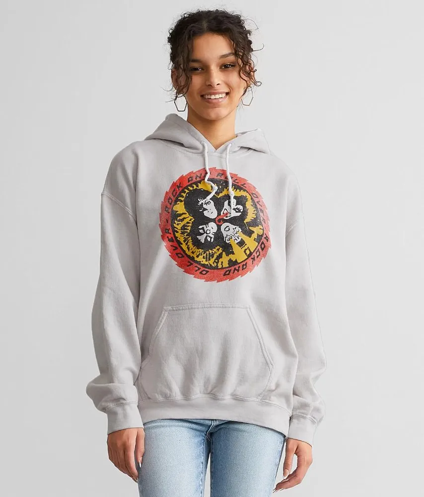 PHILCOS KISS Rock & Roll Hooded Band Sweatshirt