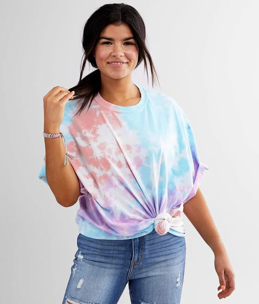 Oversized Tie Dye T-Shirt - One Size