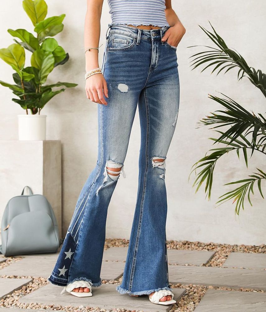 Bridge by GLY Elliott High Rise Super Flare Jean