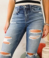 Mid-Rise Skinny Stretch Jean