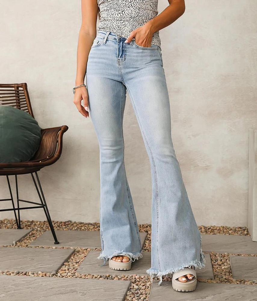 Elliott High Rise Split Flare Jean