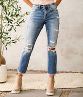 Flying Monkey Mid-Rise Ankle Stretch Jean