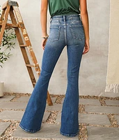 High Rise Flare Stretch Jean