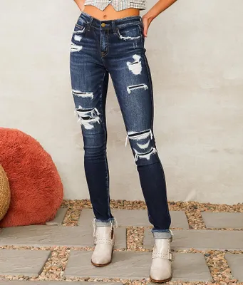 Flying Monkey Mid-Rise Skinny Stretch Jean