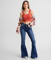 High Rise Extreme Flare Stretch Jean
