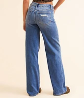 Baggy Wide Leg Stretch Jean