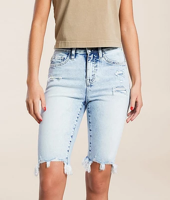 High Rise Bermuda Stretch Short