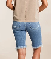 Mid-Rise Bermuda Stretch Short