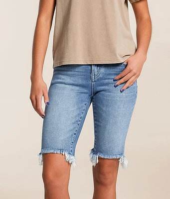 Mid-Rise Bermuda Stretch Short