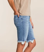 Mid-Rise Bermuda Stretch Short