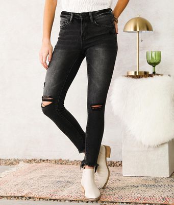 Flying Monkey Mid-Rise Ankle Skinny Stretch Jean
