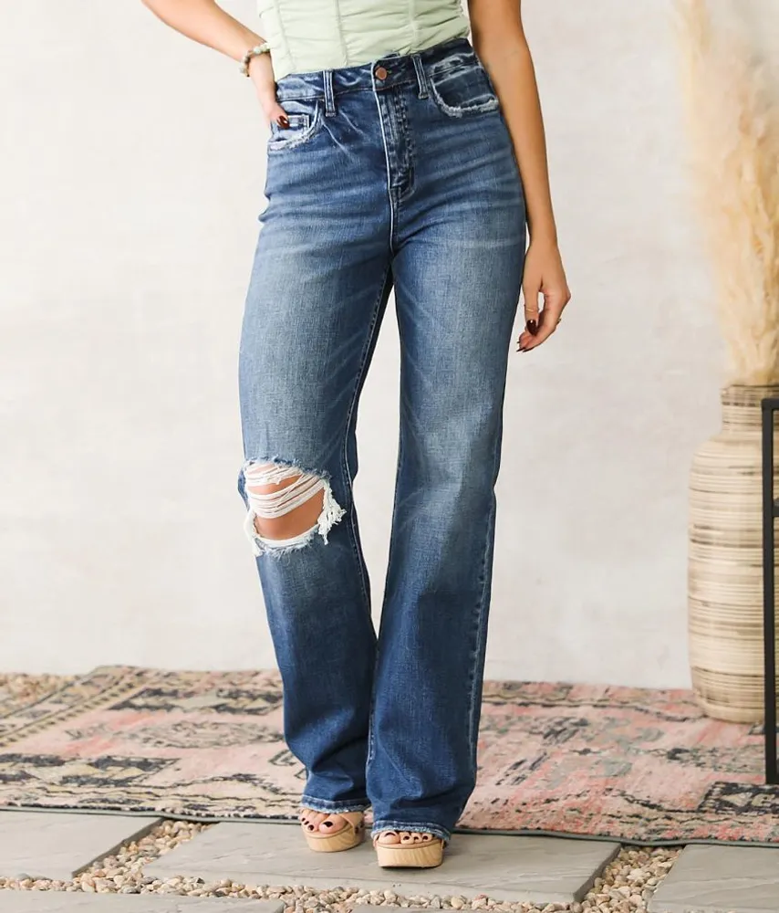 Flying Monkey 90s Vintage Wide Leg Stretch Jean