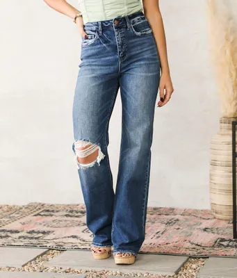 Flying Monkey 90s Vintage Wide Leg Stretch Jean