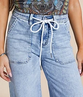 High Rise Wide Leg Stretch Jean