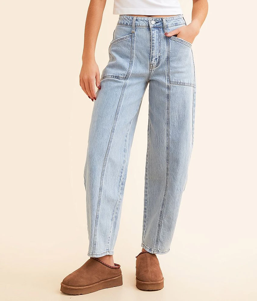 VERVET Kate Barrel Leg Stretch Jean