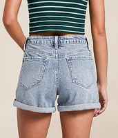 Rebecca High Rise Cuffed Stretch Short