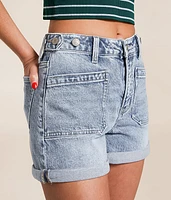 Rebecca High Rise Cuffed Stretch Short