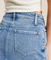 Claudia Denim Stretch Mini Skirt