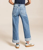 Kris Baggy Cropped Wide Leg Stretch Jean