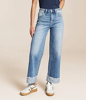Kris Baggy Cropped Wide Leg Stretch Jean