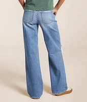 Aubrey Low Rise Baggy Wide Leg Strech Jean