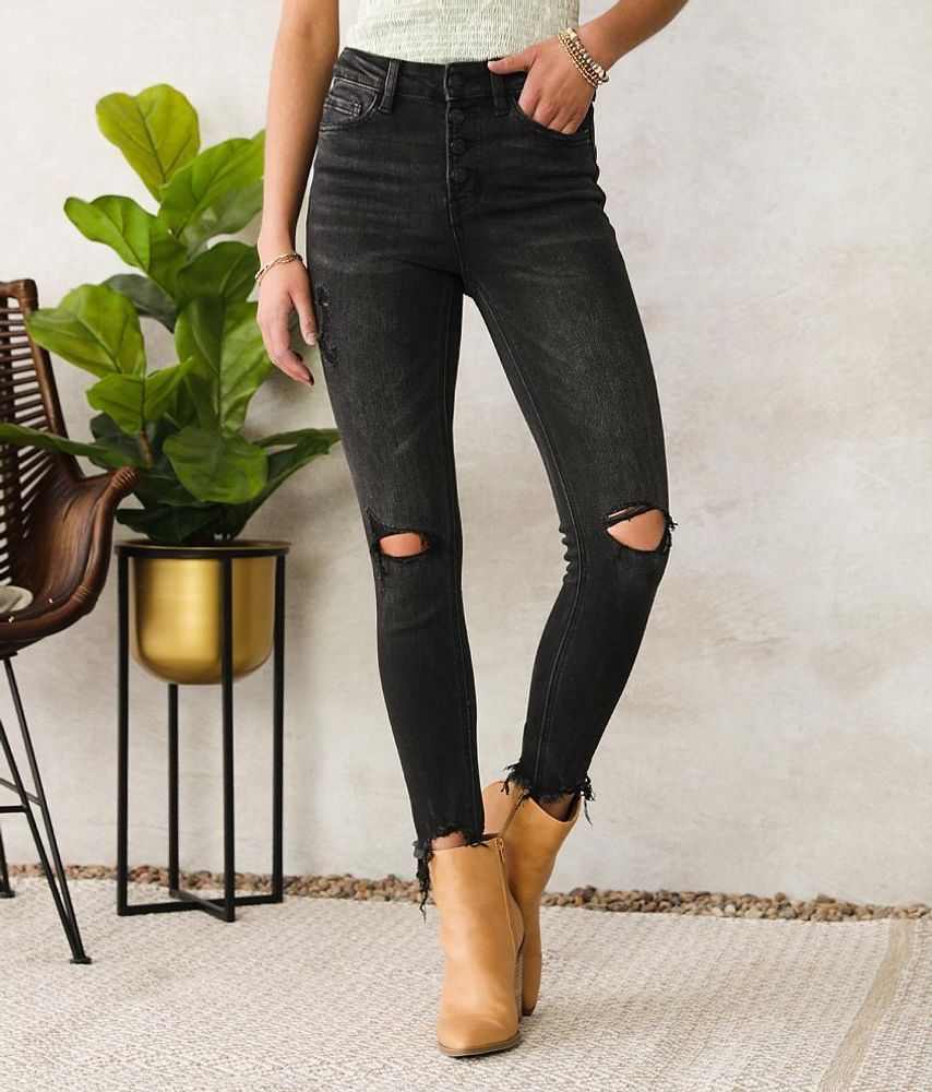 VERVET High Rise Ankle Skinny Stretch Jean