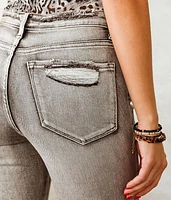 High Rise Ankle Skinny Stretch Jean