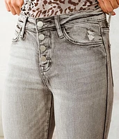 High Rise Ankle Skinny Stretch Jean