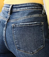 Mid-Rise Ankle Straight Stretch Jean