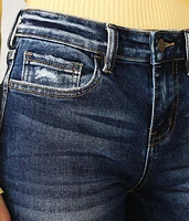 Mid-Rise Ankle Straight Stretch Jean