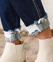 Mid-Rise Ankle Straight Stretch Jean