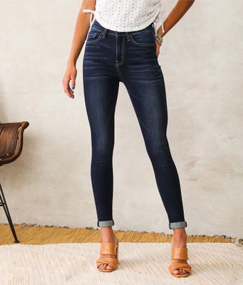 Flying Monkey High Rise Ankle Skinny Stretch Jean