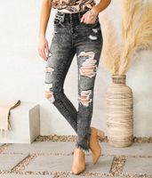 Flying Monkey High Rise Ankle Skinny Stretch Jean