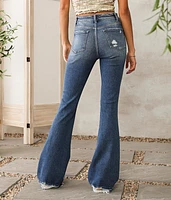 High Rise Flare Stretch Jean