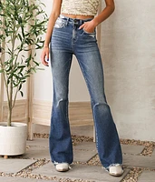 High Rise Flare Stretch Jean