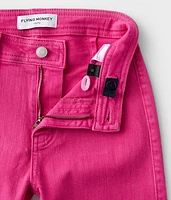 Girls - High Rise Cropped Straight Pant