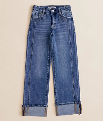 Girls - Baggy Wide Leg Stretch Jean