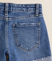 Girls - Mid-Rise Stretch Cuffed Short