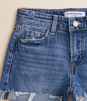 Girls - Mid-Rise Stretch Cuffed Short