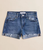 Girls - Mid-Rise Stretch Cuffed Short