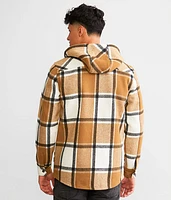 Plaid Hooded Shacket