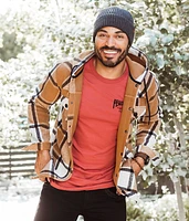 Plaid Hooded Shacket
