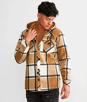 Plaid Hooded Shacket