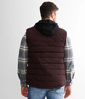 Mixed Media Puffer Vest