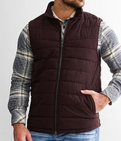 Mixed Media Puffer Vest