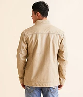 Quilted Pleather Jacket