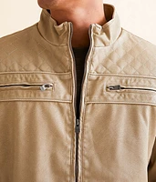 Quilted Pleather Jacket