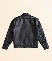 Boys - Faux Leather Jacket