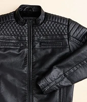 Boys - Faux Leather Jacket